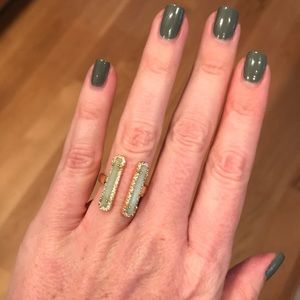 BaubleBar gold fashion ring